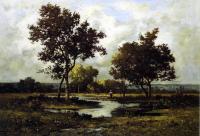 Richet, Leon - Peasant by a Pond